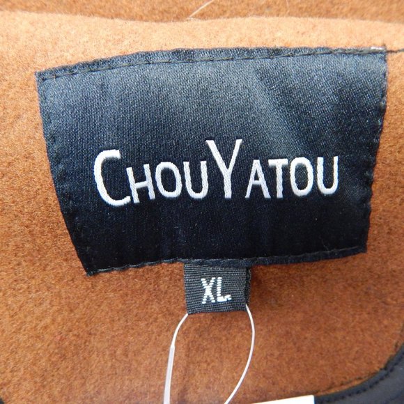 Mens Mandarin Collar Coat Winter Single Breasted P - Picture 13 of 13